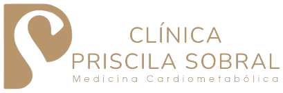 Logo da Clínica Dra. Priscila Sobral em dourado